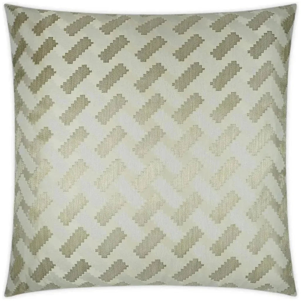 Atlantic Geometric Gold Large Throw Pillow Insert