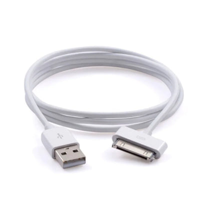 2x 6ft 30-Pin USB Charger Data Sync Cable Cord For iPhone 3G/4/4S iPad 2 iPod nano1-6