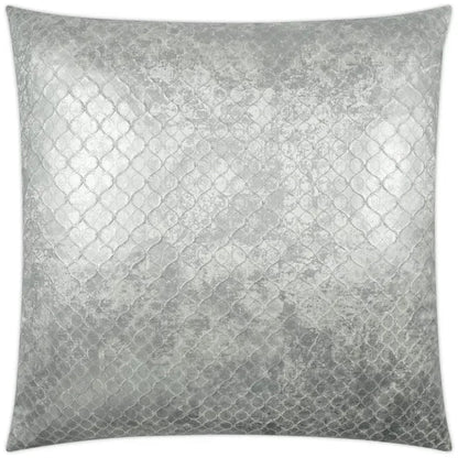 Beadling Pearl Glam Silver Large Throw Pillow Insert