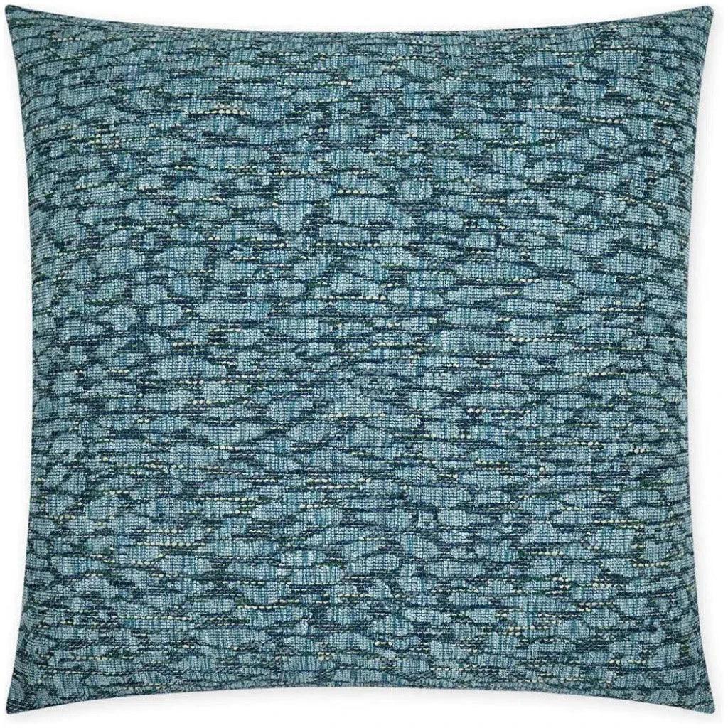Bengal Biscay Abstract Blue Large Throw Pillow Insert