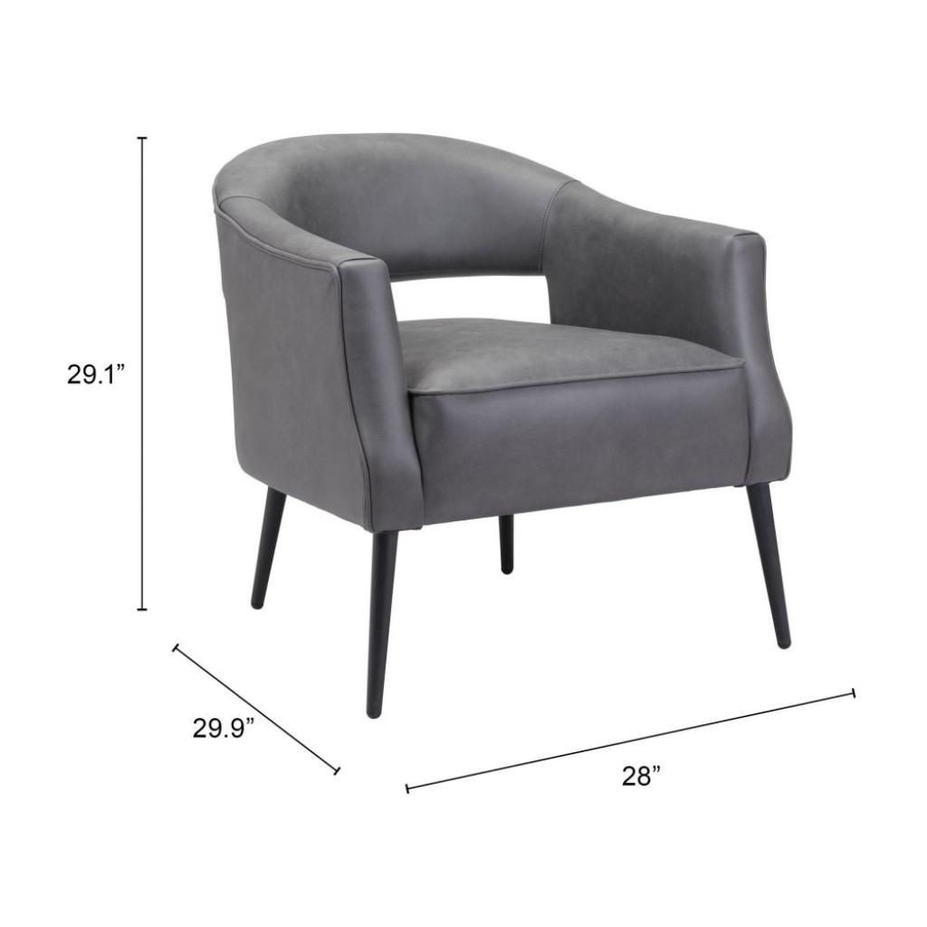 Berkeley Leather Accent Chair