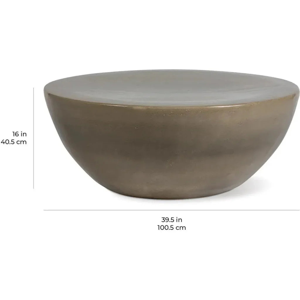 Bowness  Tuscan Orange Outdoor Coffee Table