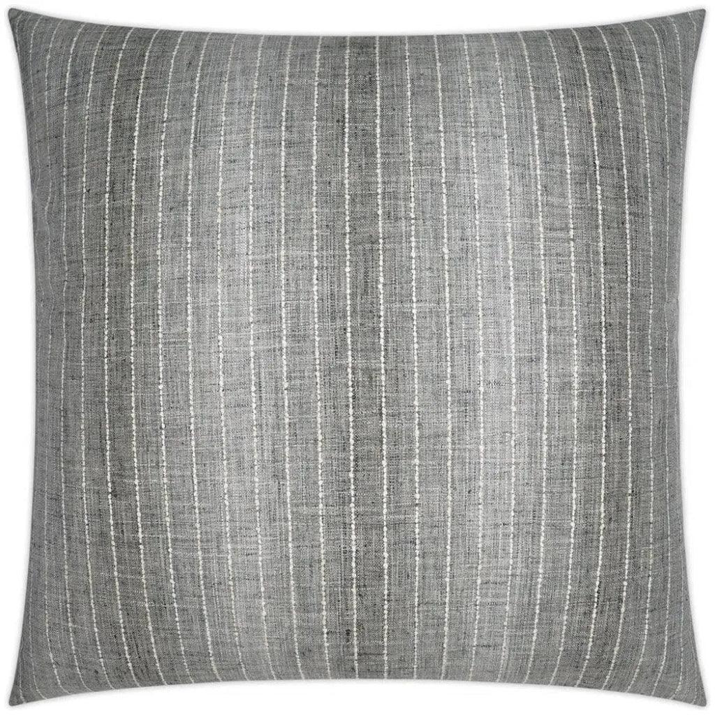 Brentwood Meteorite Stripes Grey Large Throw Pillow