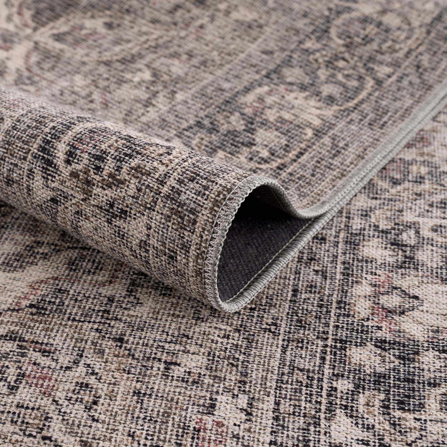 Greenpoint Dusty Blue Washable Rug