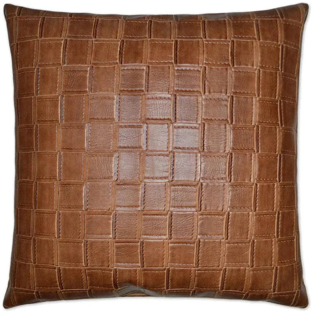 Catmandoo Saddle Solid Copper Large Throw Pillow Insert
