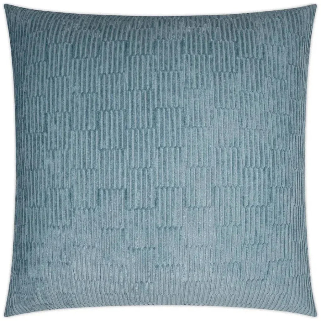 Coloroid Lagoon Blue Large Throw Pillow Insert