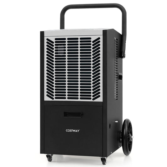 140 Pints Commercial Dehumidifier Crawl Space Dehumidifier with Pump and Drain Hose