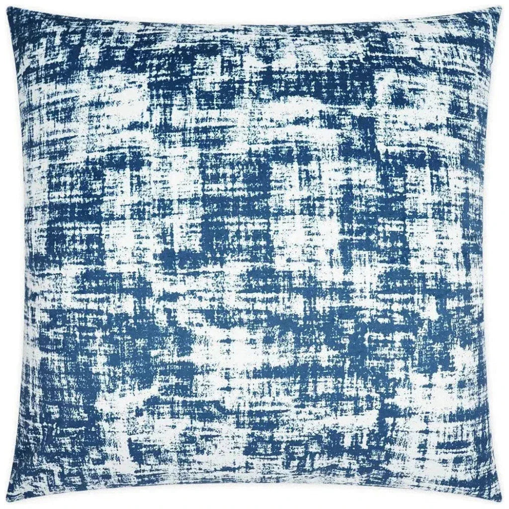 Dante Navy Abstract Navy Large Throw Pillow Insert