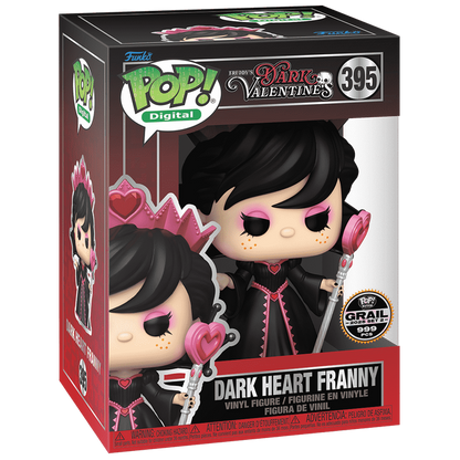 Pop! Digital Freddy’s Dark Valentine Dark Heart Franny NFT Grail #395 LE467 (Includes PopShield Armor)