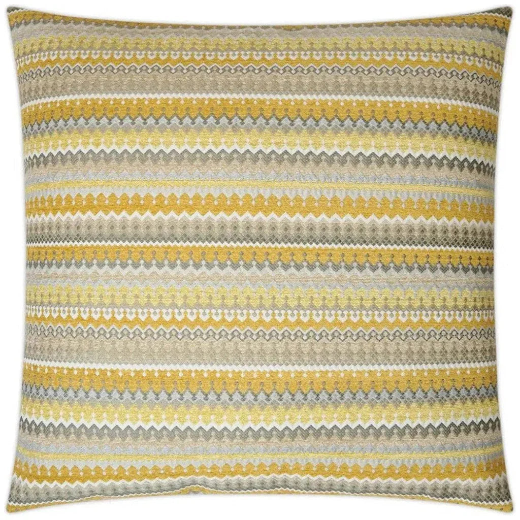 Denmark Lemon Global Yellow Large Throw Pillow Insert