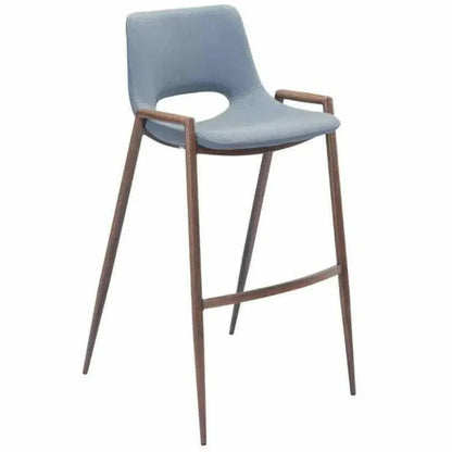 Desi Bar Chair (Set of 2) Gray