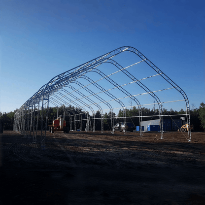 W40'xL80'xH23' Double Truss Storage Shelter
