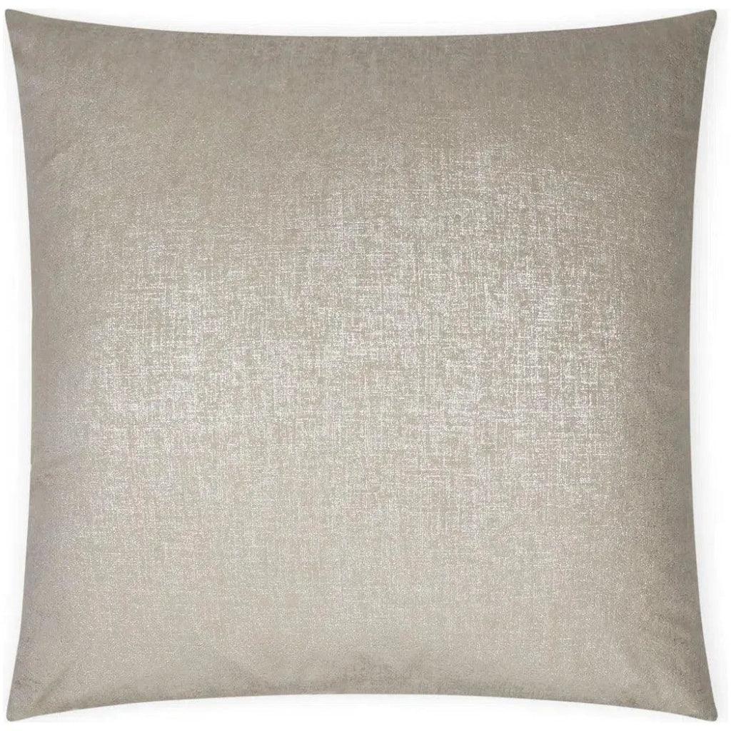 Dream Dust Flax Glam Taupe Large Throw Pillow Insert