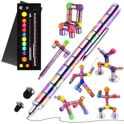 Multifunctional Deformable Magnet Fidget Pen