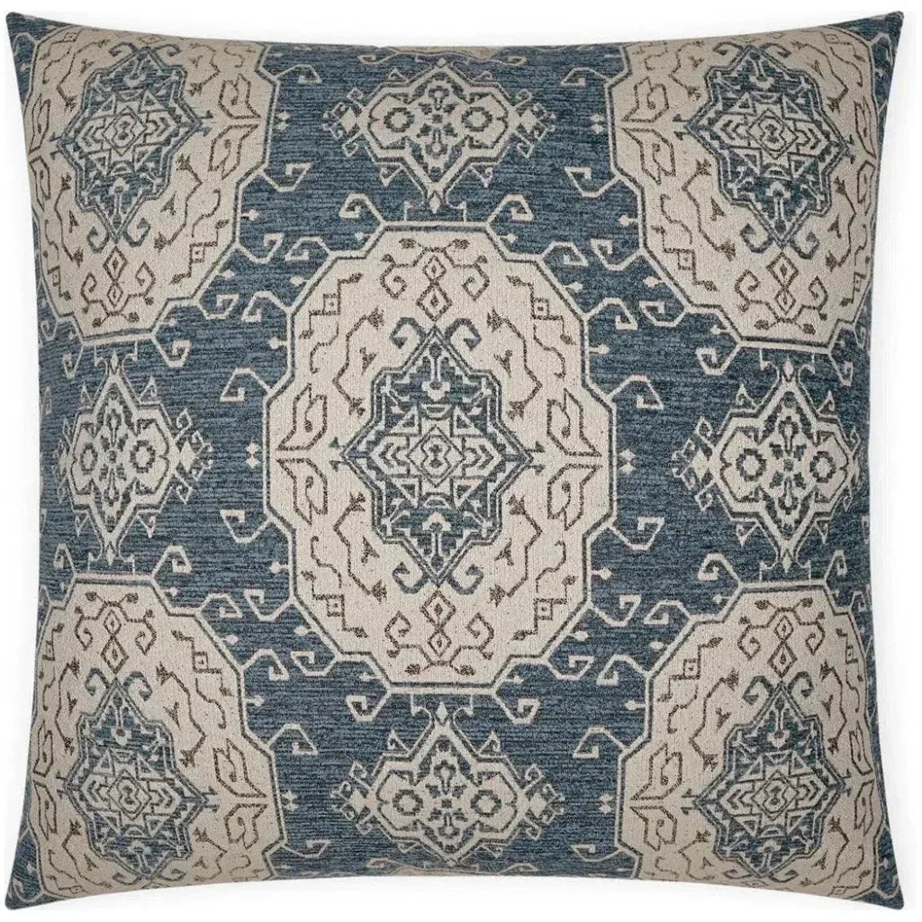 Elaine Global Slate Blue Large Throw Pillow Insert