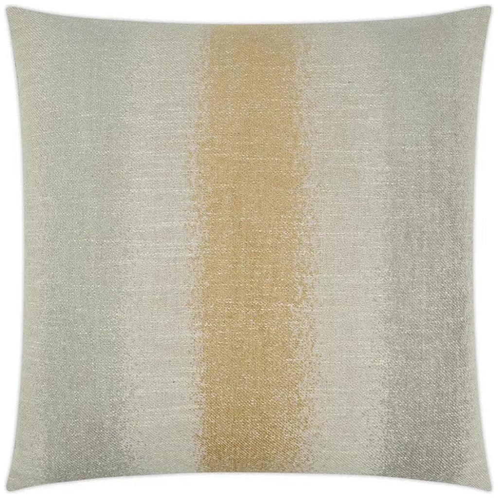 Eleanor Yellow Stripes Yellow Large Throw Pillow Insert