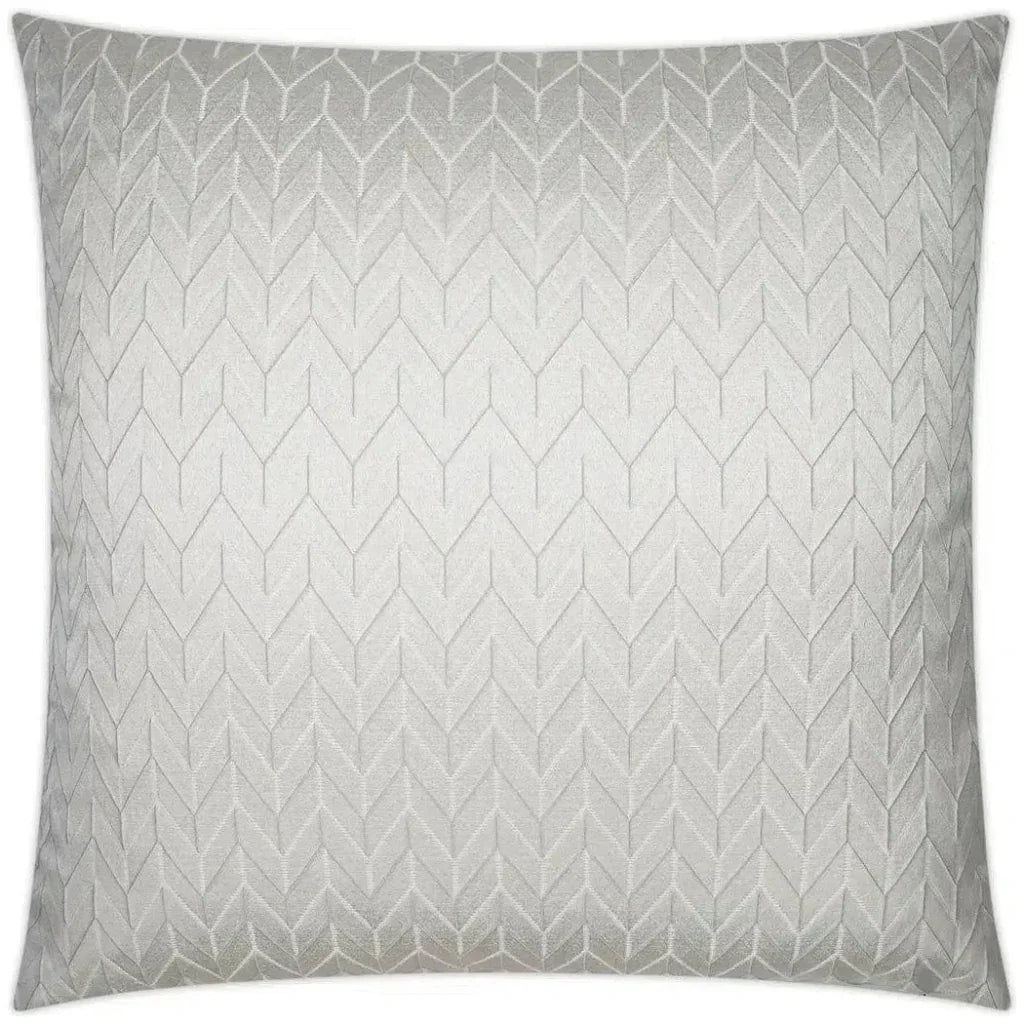 Elodie Chevron Glam Large Throw Pillow Insert