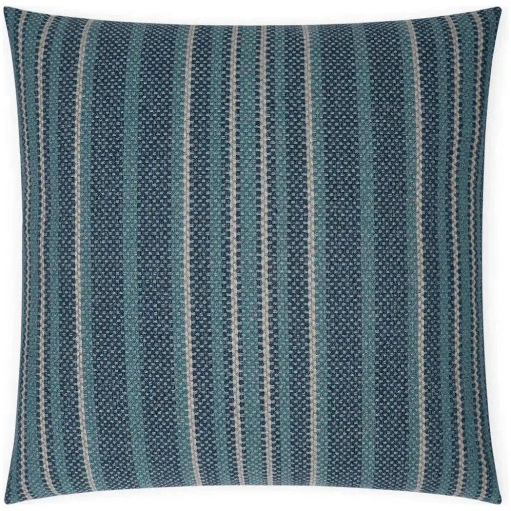 Ernest Blue Stripes Large Throw Pillow Insert