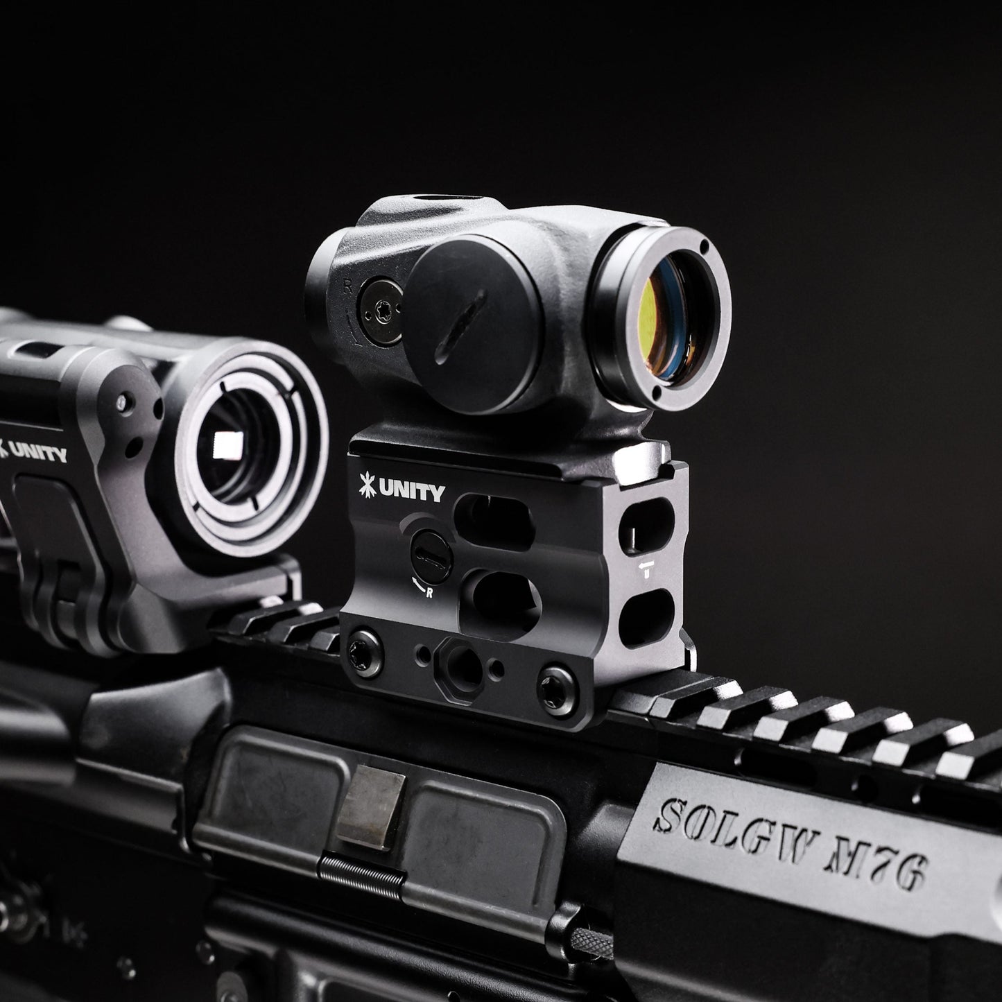 UNITY Tactical FAST Micro-SB | 2.26" Height Mount w/ Integrated BUIS & Standard Clamp