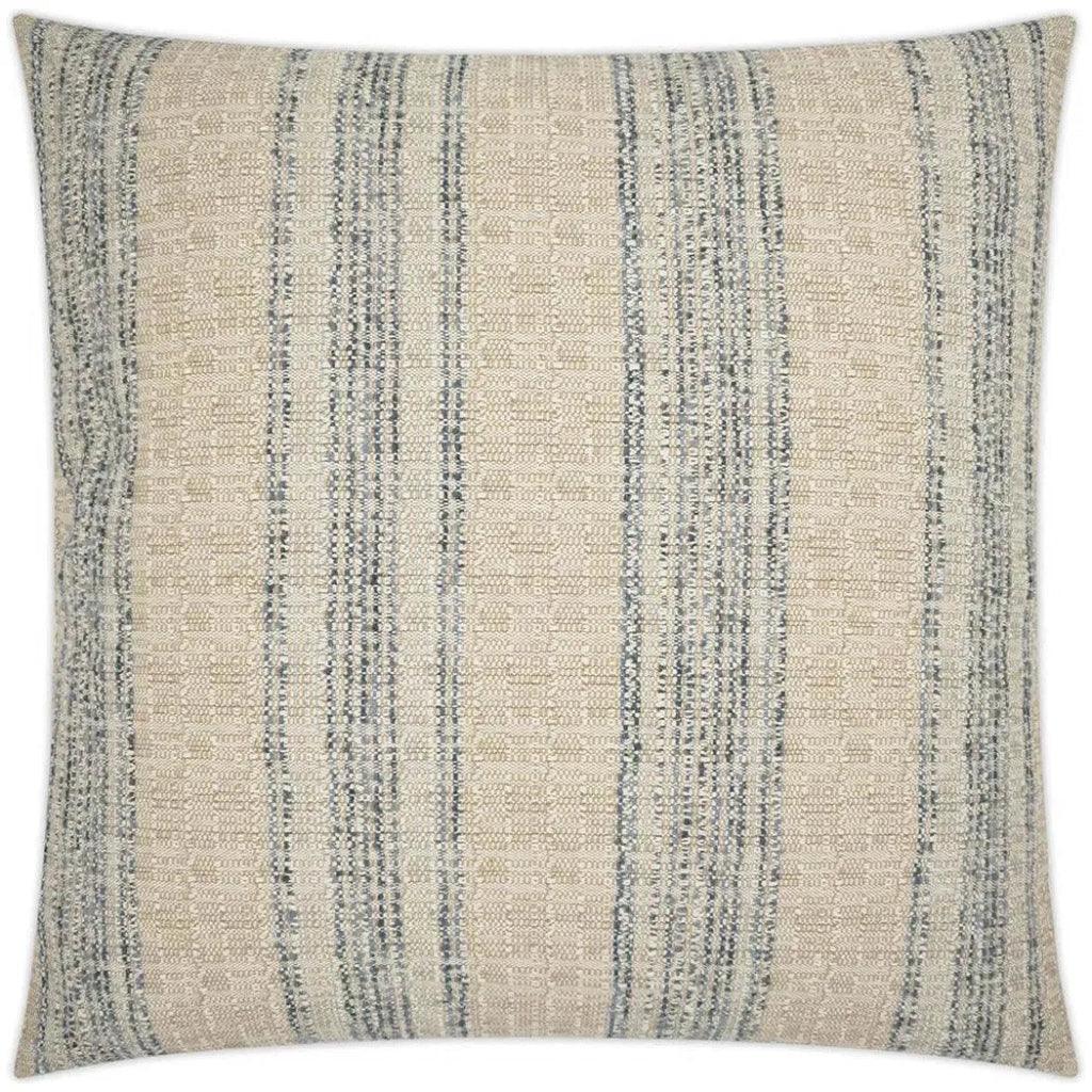 Farkle Jute Global Blue Large Throw Pillow Insert