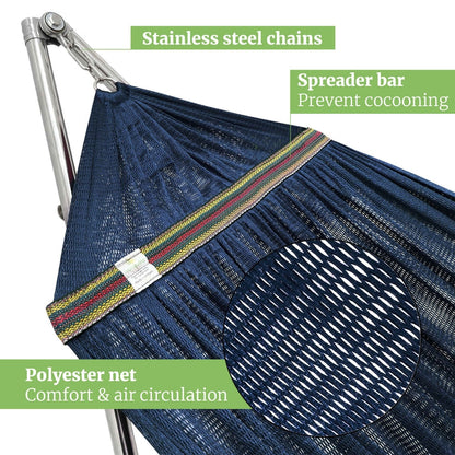 Tranquillo Universal Stainless Steel Hammock Stand for Ultimate Relaxation