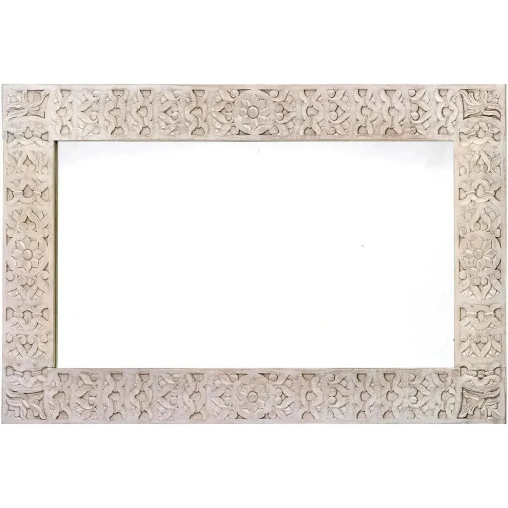 Feyloren Solid Wood Frame Wall Mirror