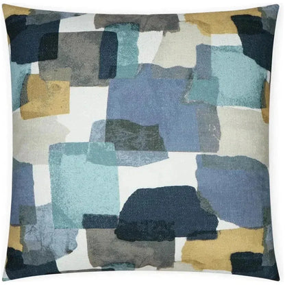 Folio Reef Abstract Blue Mist Large Throw Pillow Insert