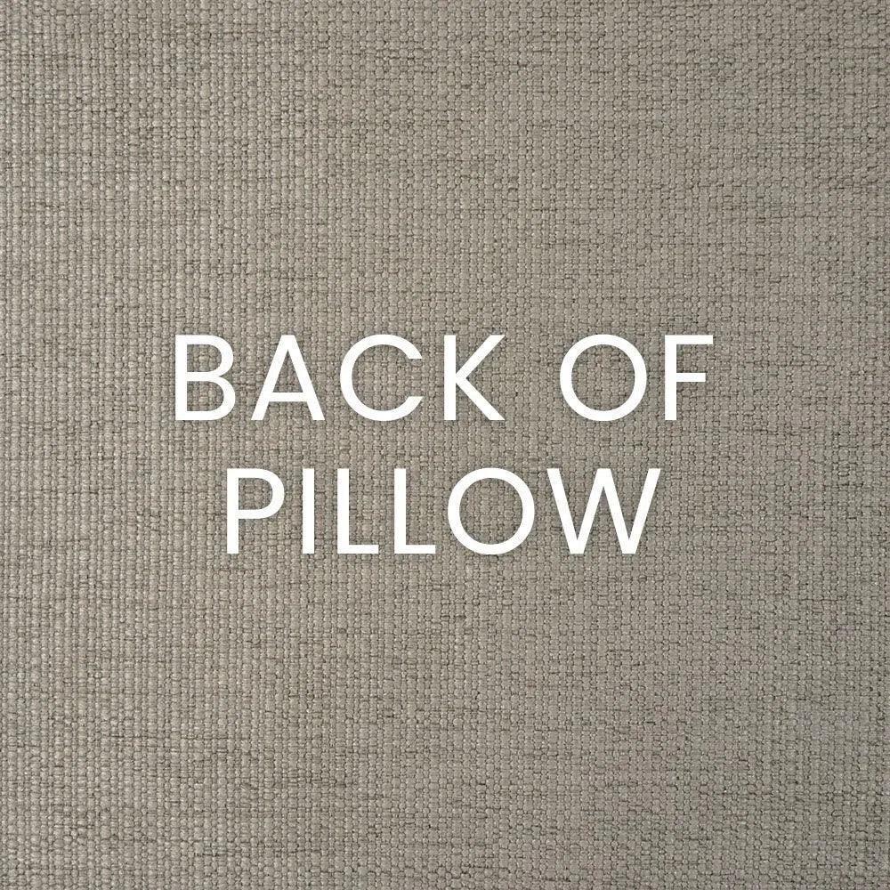 Frayed Travertine Textured Tan Large Throw Pillow