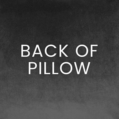 Fuzzy Stone Band Grey White Large Throw Pillow Insert