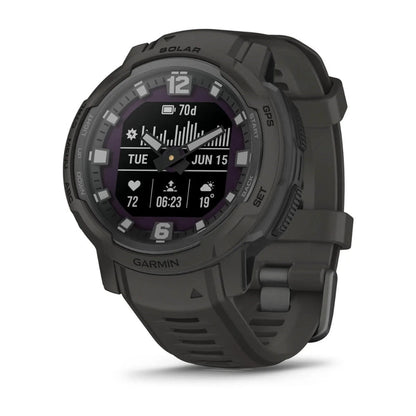 Garmin Instinct Crossover Solar | Hybrid Smartwatch w/ GPS