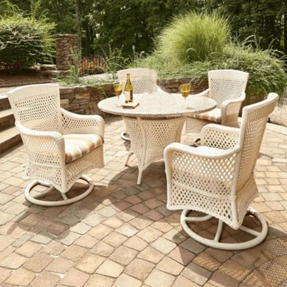 Grand Traverse 48" Round Umbrella Dining Table