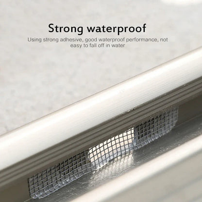 50/25/15pcs Window Screen Repair Stickers Tape Adhesive Anti Mosquito Door Mesh Patch Tape Broken Holes Repair Screen Wall Patch