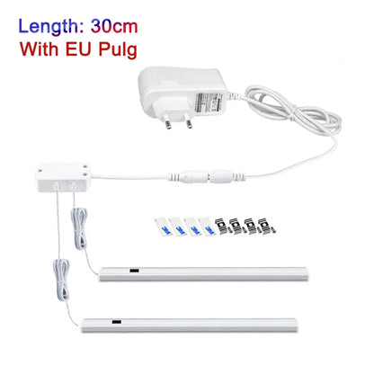 5W/6W/7W LED Under Cabinet Light Hand Sweep Switch PIR Motion Sensor Lamp Under Cabinet led lights for kitchen LED Night Lights
