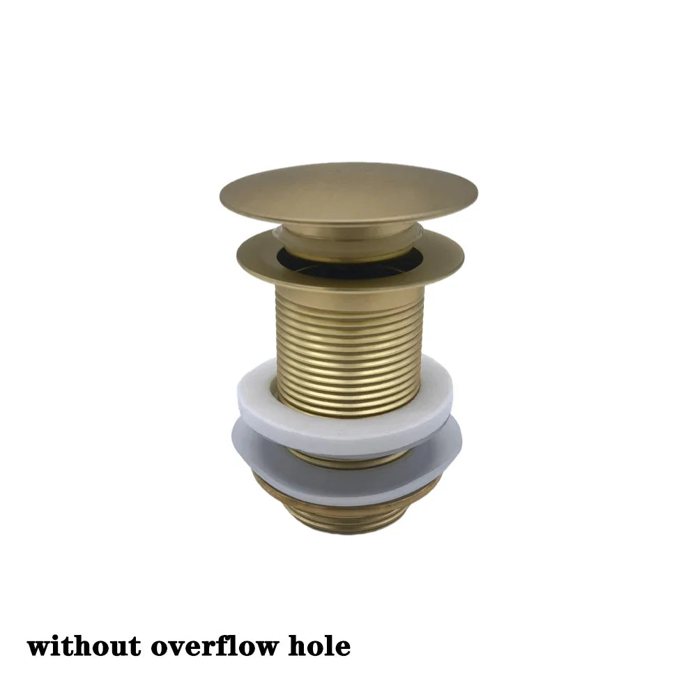 Bathroom Basin Sink Pop Up Drain Waste Stopper Bathroom Faucet Accessories