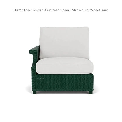 Hamptons Outdoor Wicker Corner Sectional with Table