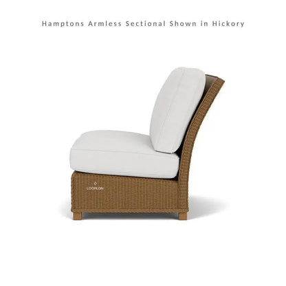 Hamptons Outdoor Wicker Sectional with Coffee Table Set