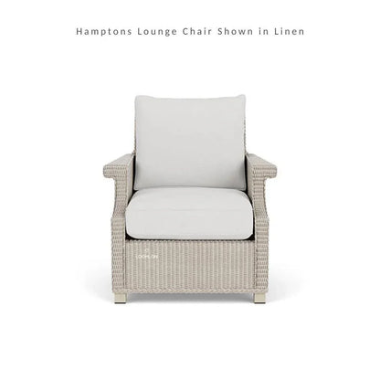 Hamptons Outdoor Wicker Sectional Sofa with Lounge Chair Set
