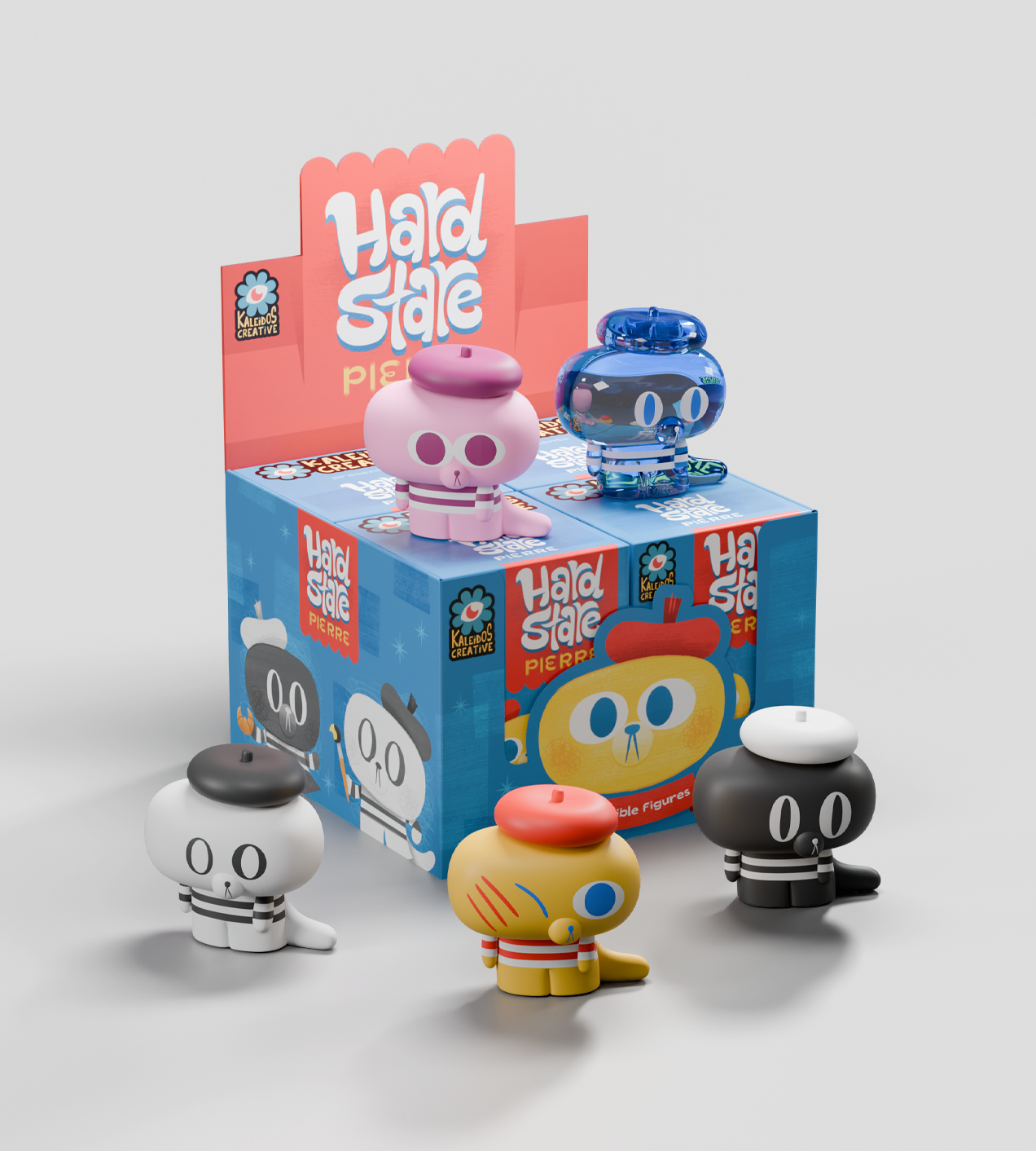 Kaleidos Creative: Hard Stare Pierre Blind Box