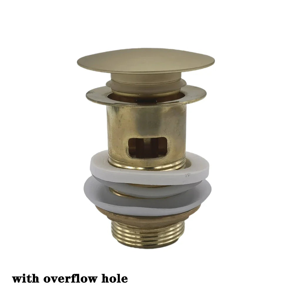 Bathroom Basin Sink Pop Up Drain Waste Stopper Bathroom Faucet Accessories