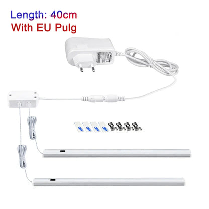 5W/6W/7W LED Under Cabinet Light Hand Sweep Switch PIR Motion Sensor Lamp Under Cabinet led lights for kitchen LED Night Lights