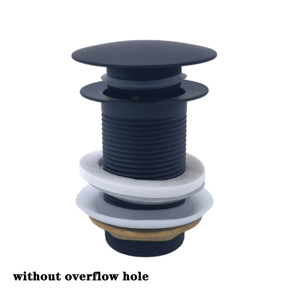 Bathroom Basin Sink Pop Up Drain Waste Stopper Bathroom Faucet Accessories