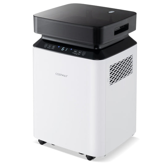 70/90 Pint 4500/6000 Sq. Ft Dehumidifier with Continuous and Auto Mode