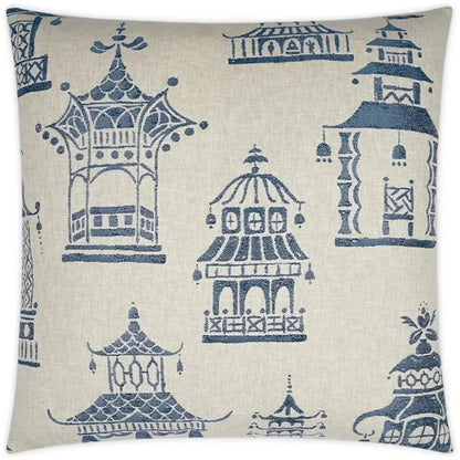 Inari Novelty Blue Large Throw Pillow Insert
