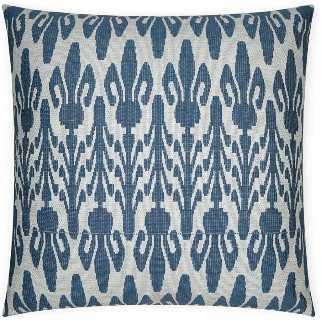 Ipsy Denim Global Blue Large Throw Pillow Insert