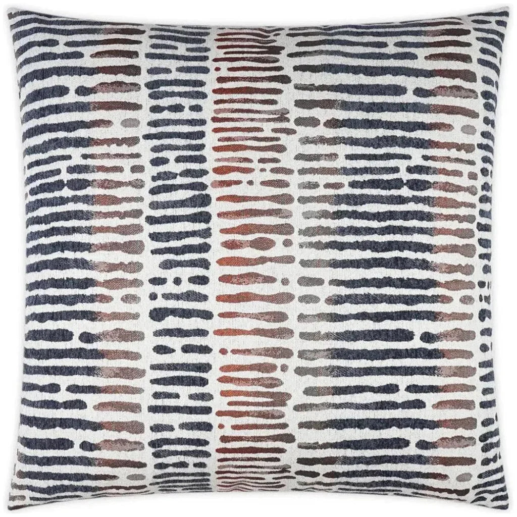 Jackson Abstract Global Navy Large Throw Pillow Insert