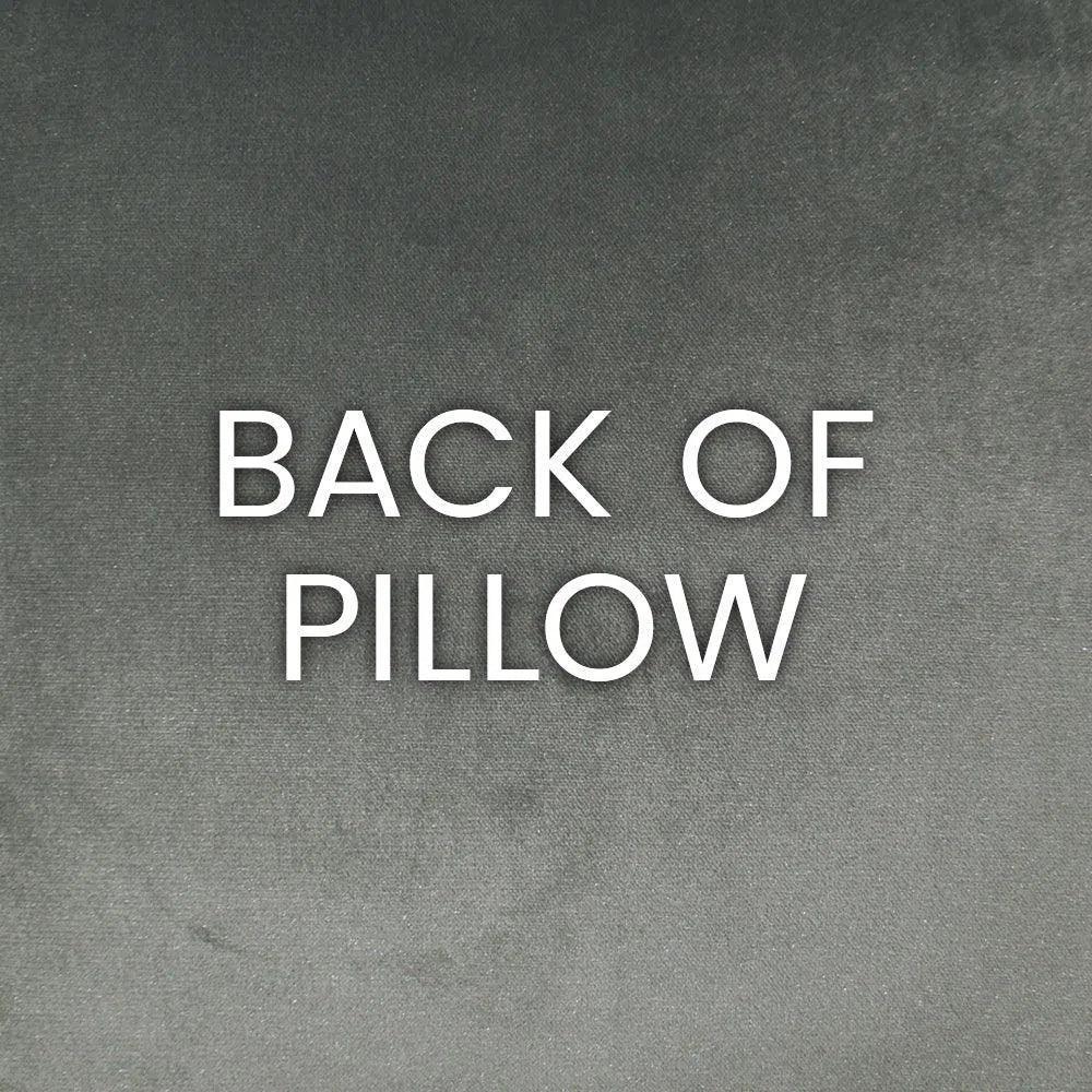 Jefferson Graphite Ribbon Grey Large Throw Pillow