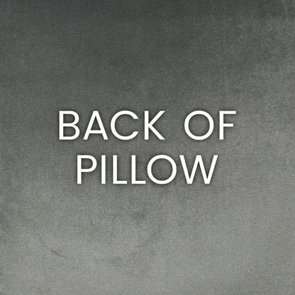 Jefferson Graphite Ribbon Grey Large Throw Pillow