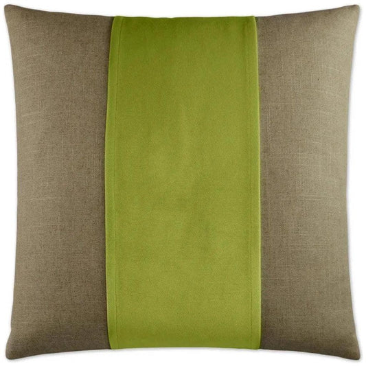 Jefferson Lime Ribbon Green Large Throw Pillow Insert