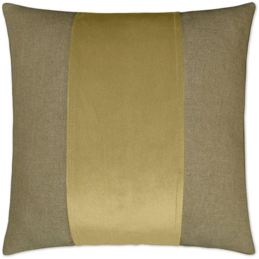 Jefferson Maize Band Taupe Large Throw Pillow Insert
