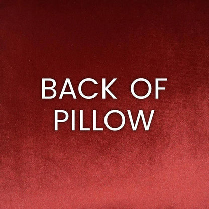 Jefferson Sangria Ribbon Red Large Throw Pillow Insert
